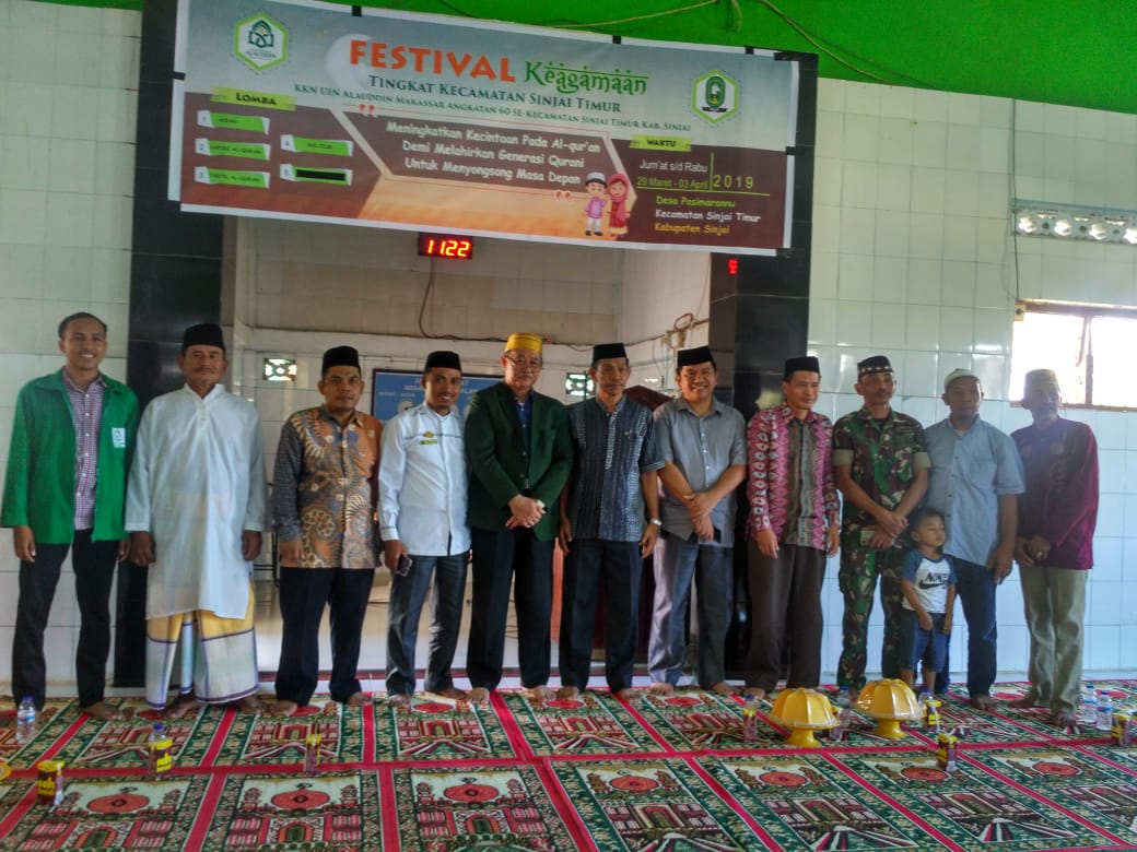 Gambar Dekan FEBI Membuka Festival Keagamaan Mahasiswa KKN Kecamatan Sinjai Timur